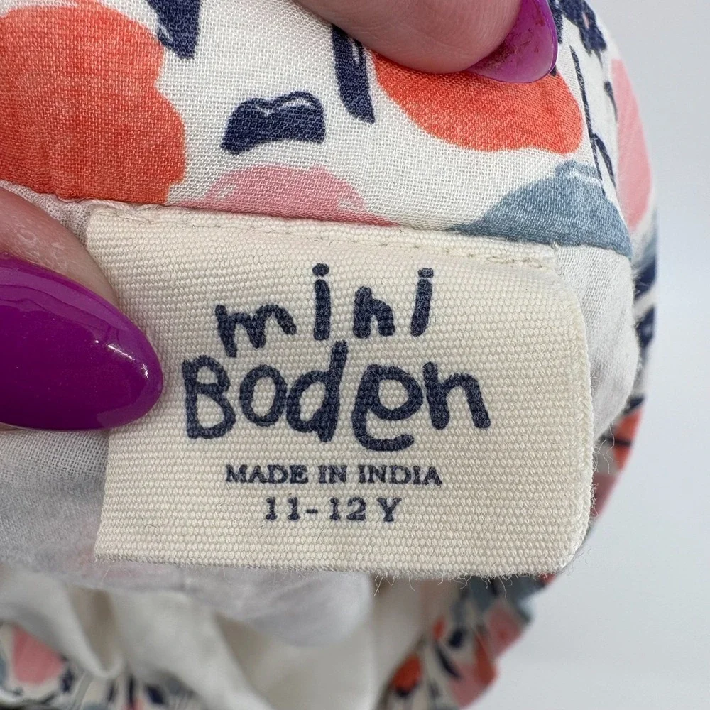 Mini Boden Apple‎ Print Skirt 11-12Y